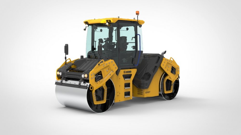 Гидравлический двухвальцовый виброкаток XCMG XD135T
